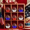 400pcs 4th of July Mini Foil Cupcake Liners Cupcake Red Blue Silver